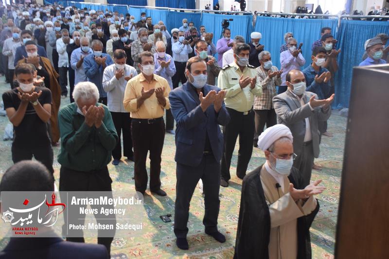 گزارش تصویری / نماز جمعه این هفته شهرستان میبد «۲۶ شهریور»