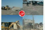 رفع تصرف و قلع و قمع ۴۱ هزار متر از اراضی دولتی در میبد
