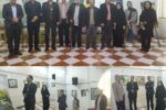 افتتاح نمایشگاه هنر های تجسمی ( طراحی نقاشی) در میبد